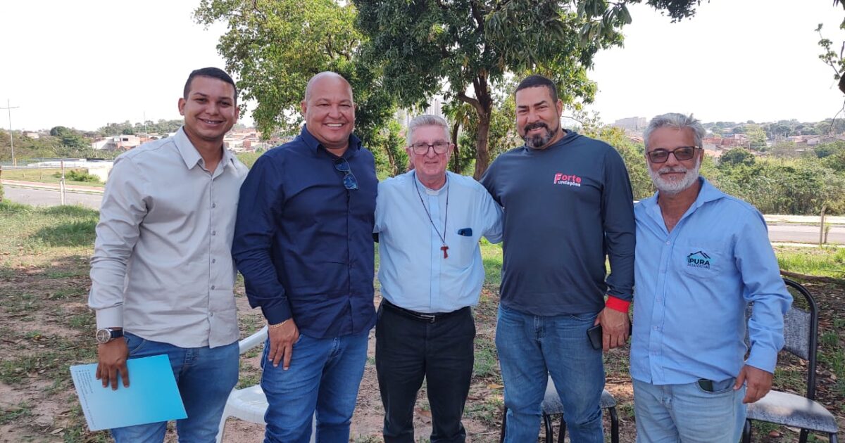 Padre Nelson tem encontro importante para as obras do Santuário. Veja os detalhes!!!